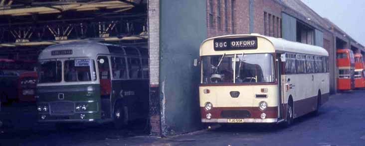 Oxford South Midland AEC Reliance Marshall 55 & a Bristol Omnibus Bristol MW6G ECW